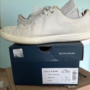 Cole Haan Tan Sneakers Minimalist Design Casual Wear